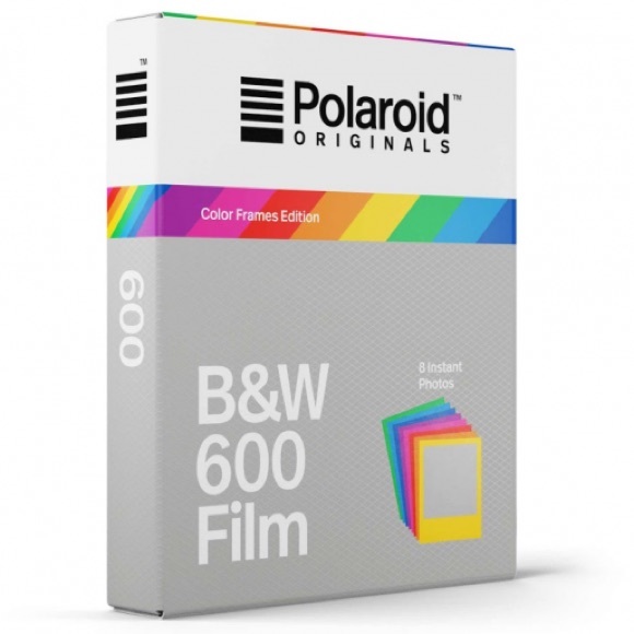 Polaroid B&W 600 Film: Color Frames Edition, RARE & Discontinued Film! NWT, NIB - Picture 3 of 4
